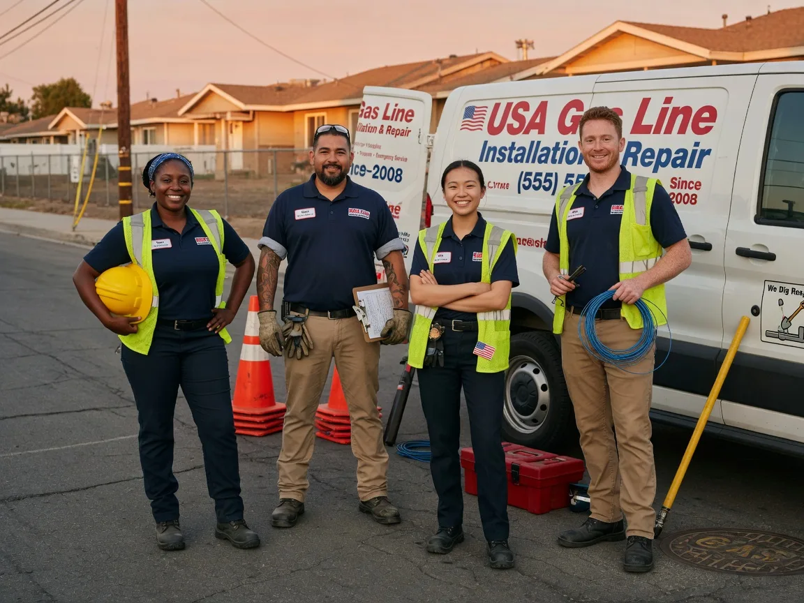 Gas Line Installation company in Oakhurst, OK